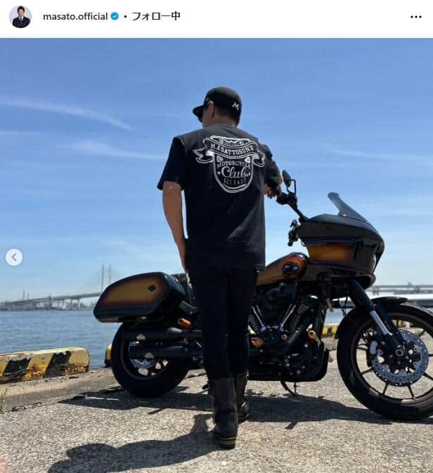 魔裟斗さんのインスタグラム（＠masato.official）より