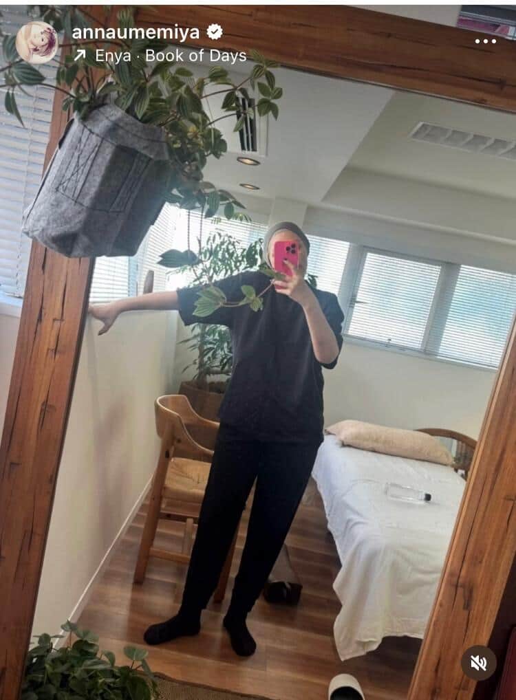 梅宮アンナさんのインスタグラム（＠annaumemiya）より