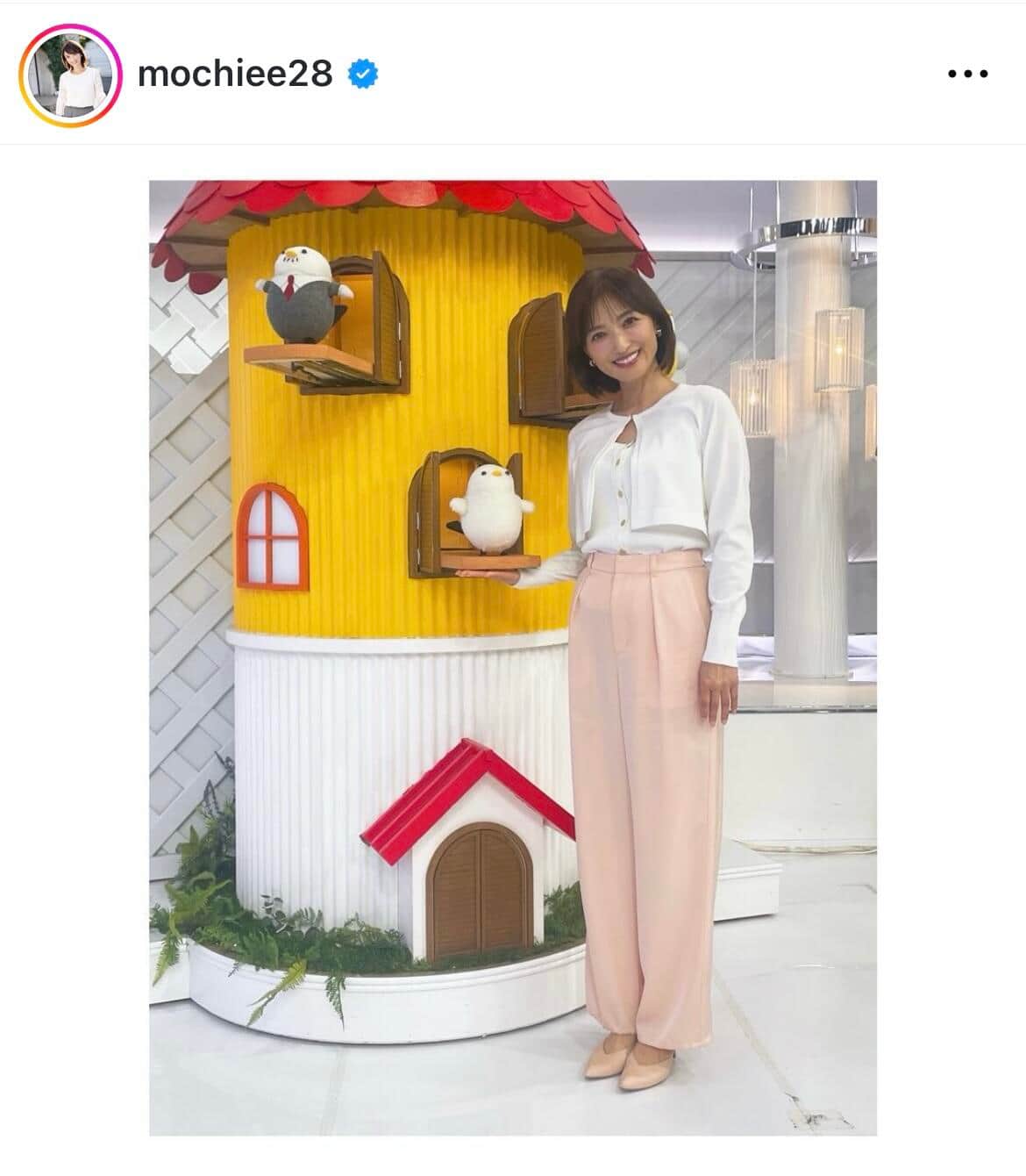 望月理恵さんのインスタグラム（＠mochiee28）より