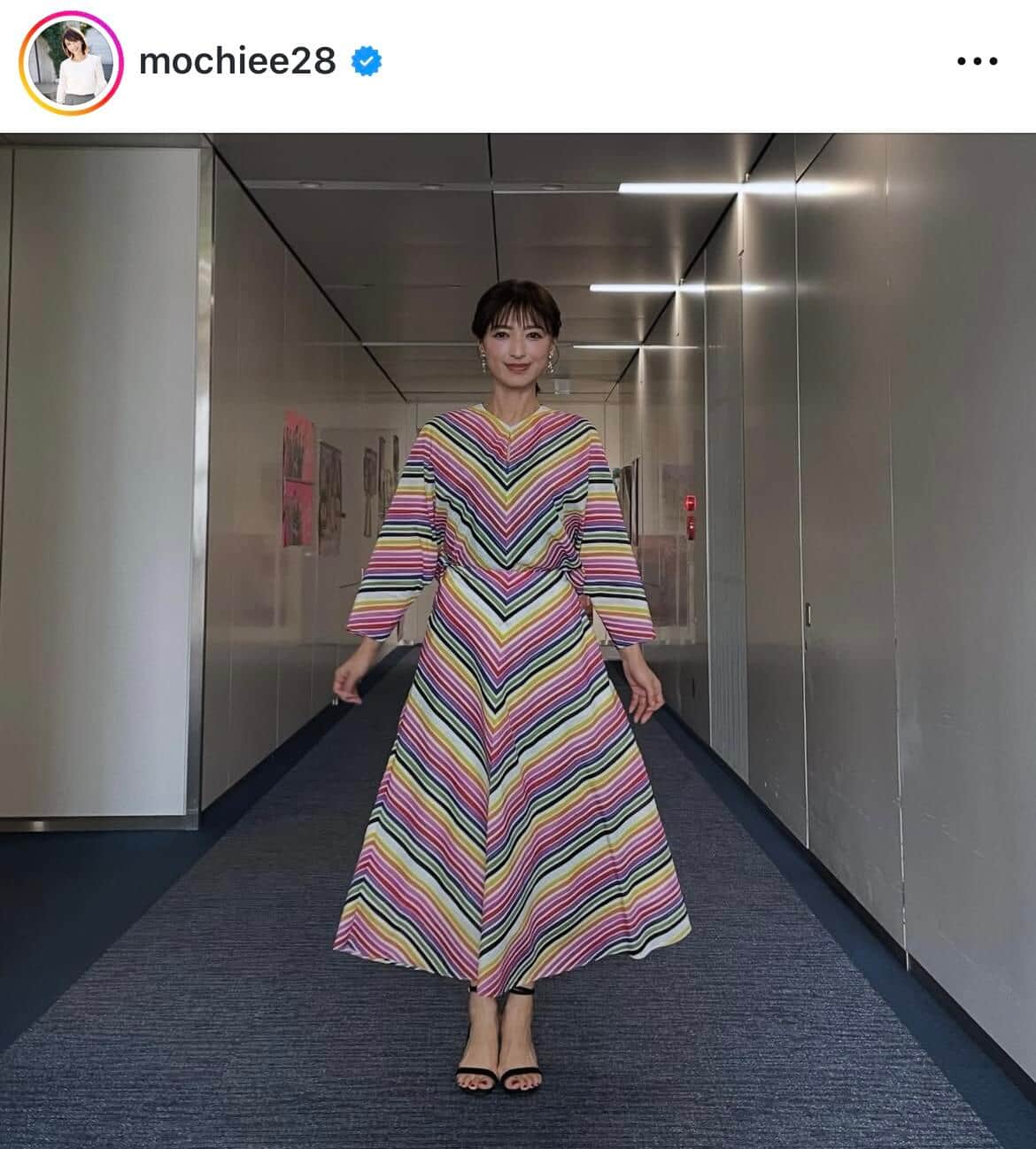 望月理恵さんのインスタグラム（＠mochiee28）より