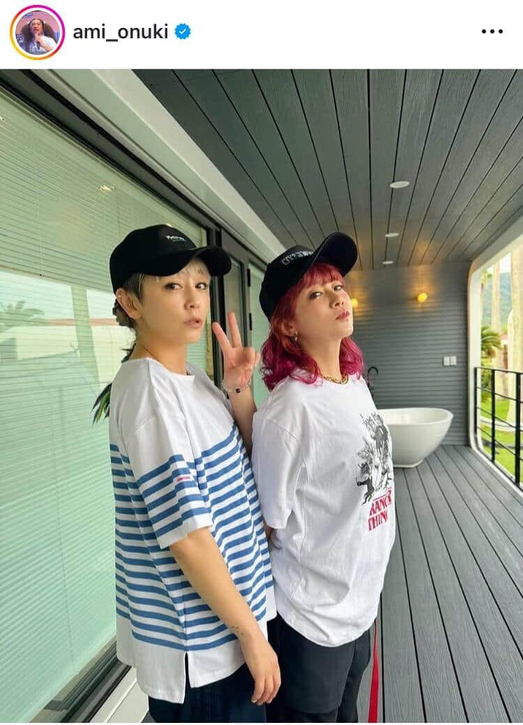 大貫亜美さんのインスタグラム（＠ami_onuki）より