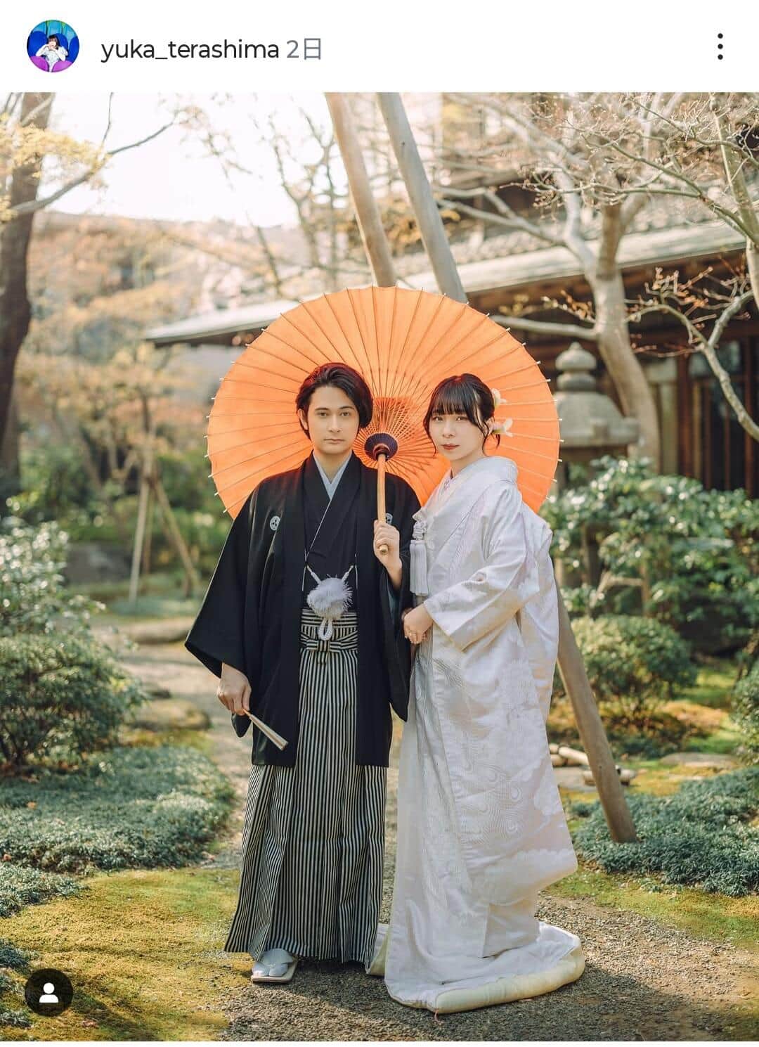 寺嶋夕賀さんのインスタグラム（＠yuka_terashima）より