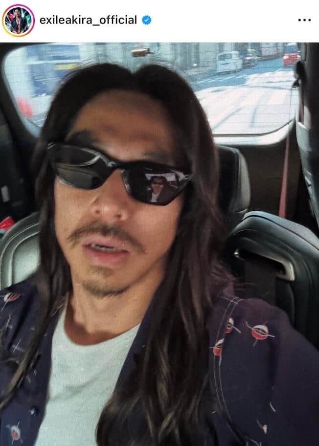 AKIRAさんのインスタグラム（＠exileakira_official）より