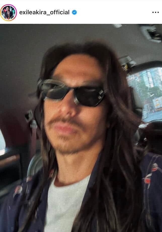 AKIRAさんのインスタグラム（＠exileakira_official）より