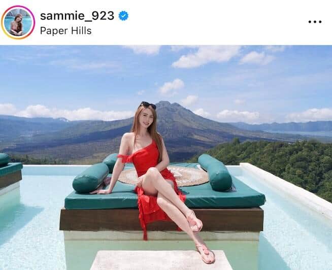 サミーさんのインスタグラム（＠sammie_923）より