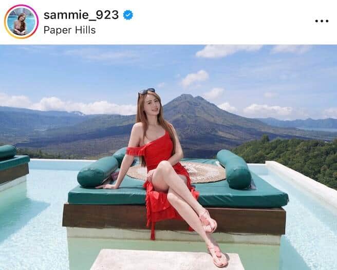 サミーさんのインスタグラム（＠sammie_923）より