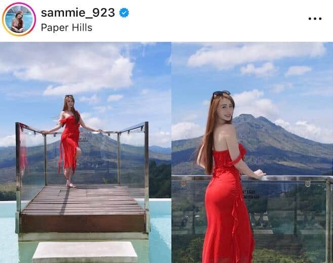 サミーさんのインスタグラム（＠sammie_923）より