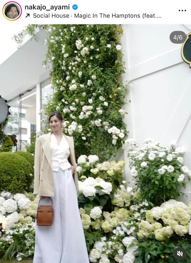 中条あやみさんのインスタグラム（＠nakajo_ayami）より