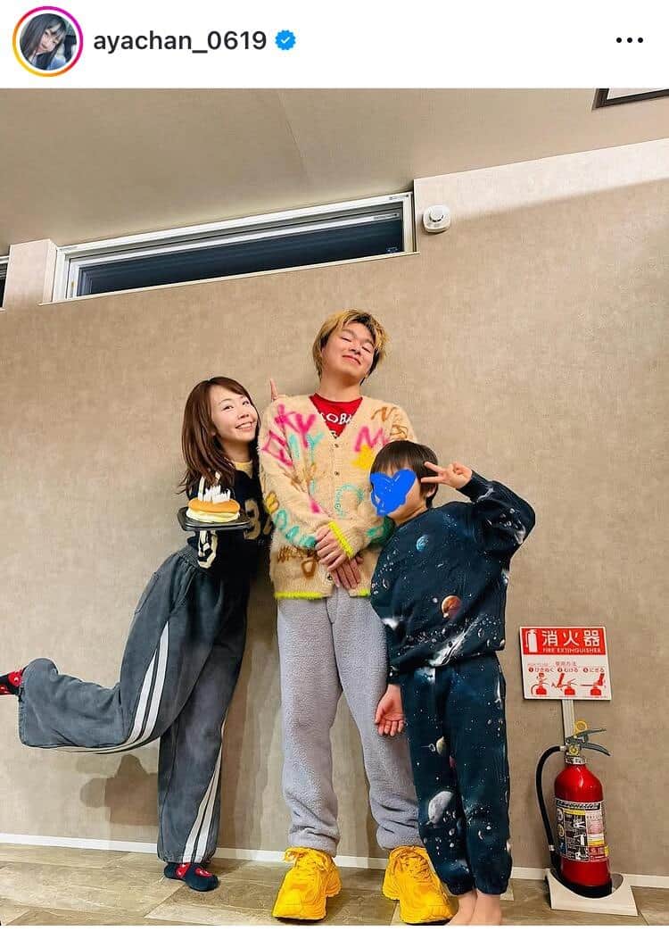 あやなんさんのインスタグラム（＠ayachan_0619）より