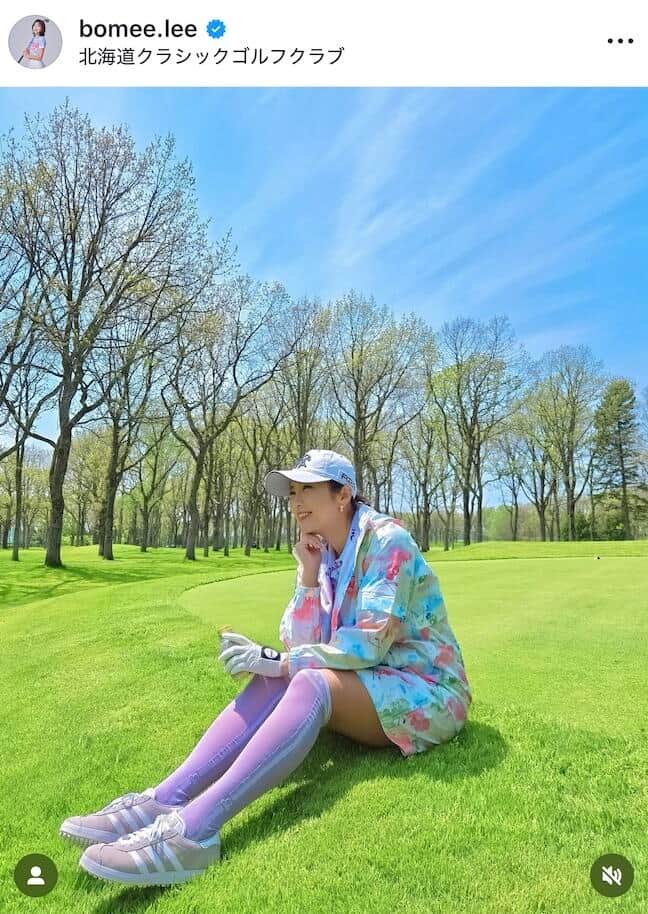 イ・ボミさんのインスタグラム（＠bomee.lee）より
