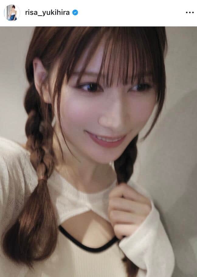 雪平莉左さんのインスタグラム（＠risa_yukihira）より