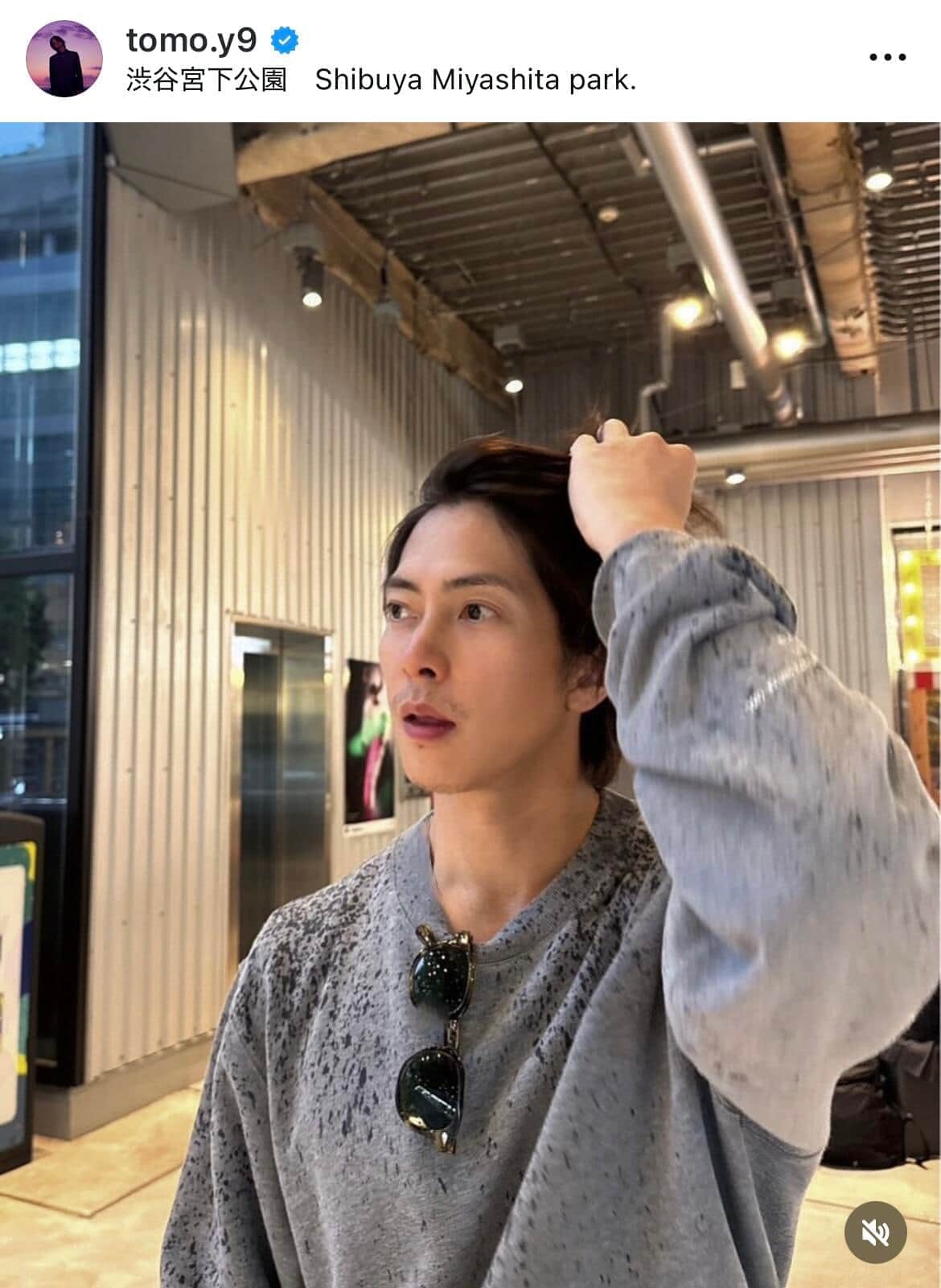 山下智久さんのインスタグラム（＠tomo.y9）より