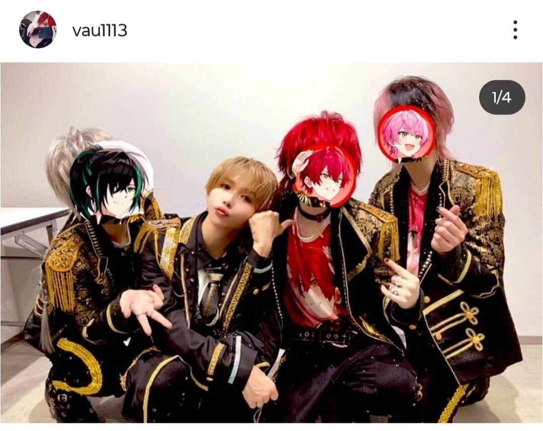 ばぁうさんのインスタグラム（＠vau1113）より