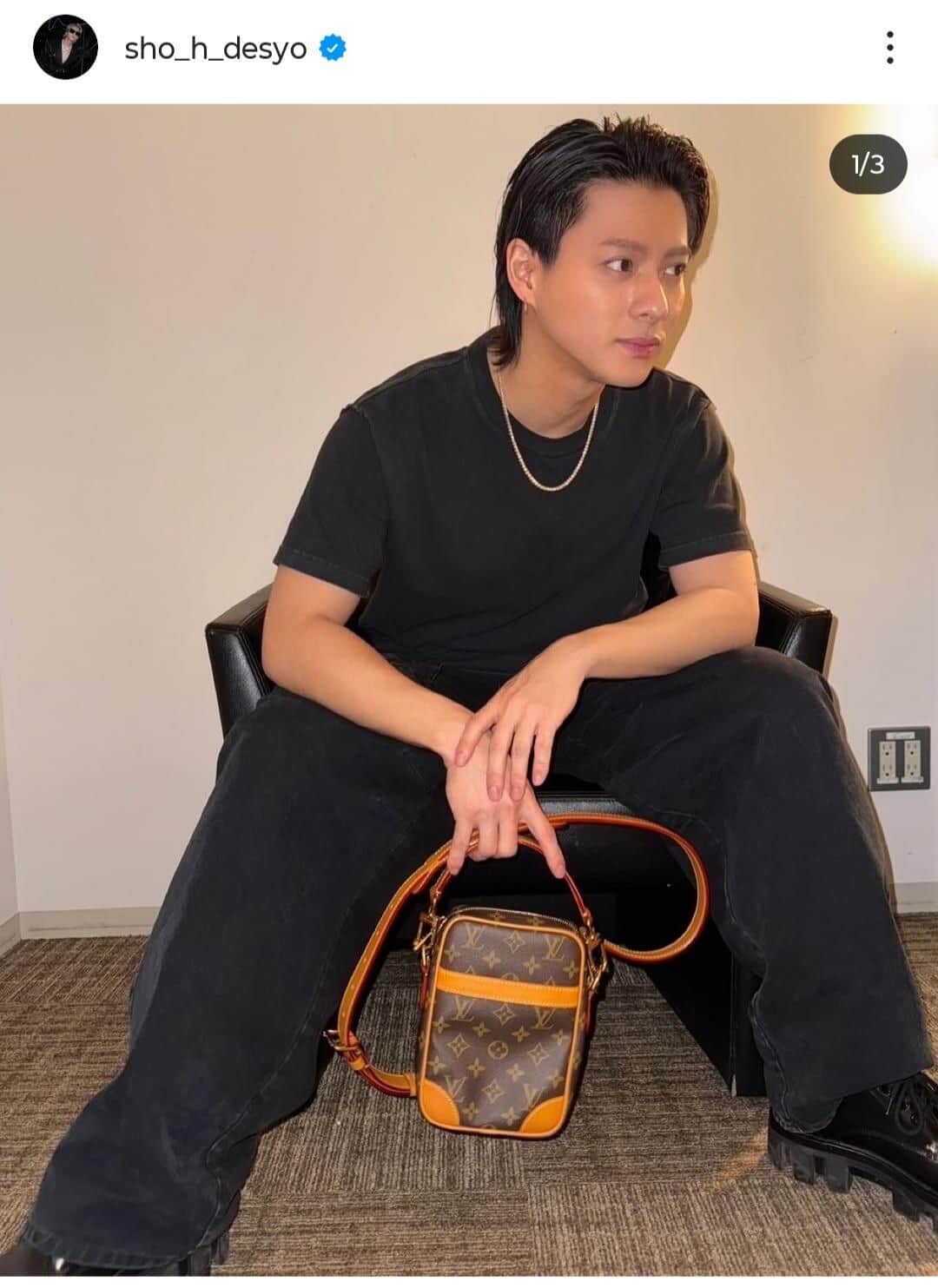 平野紫耀さんのインスタグラム（＠sho_h_desyo）より