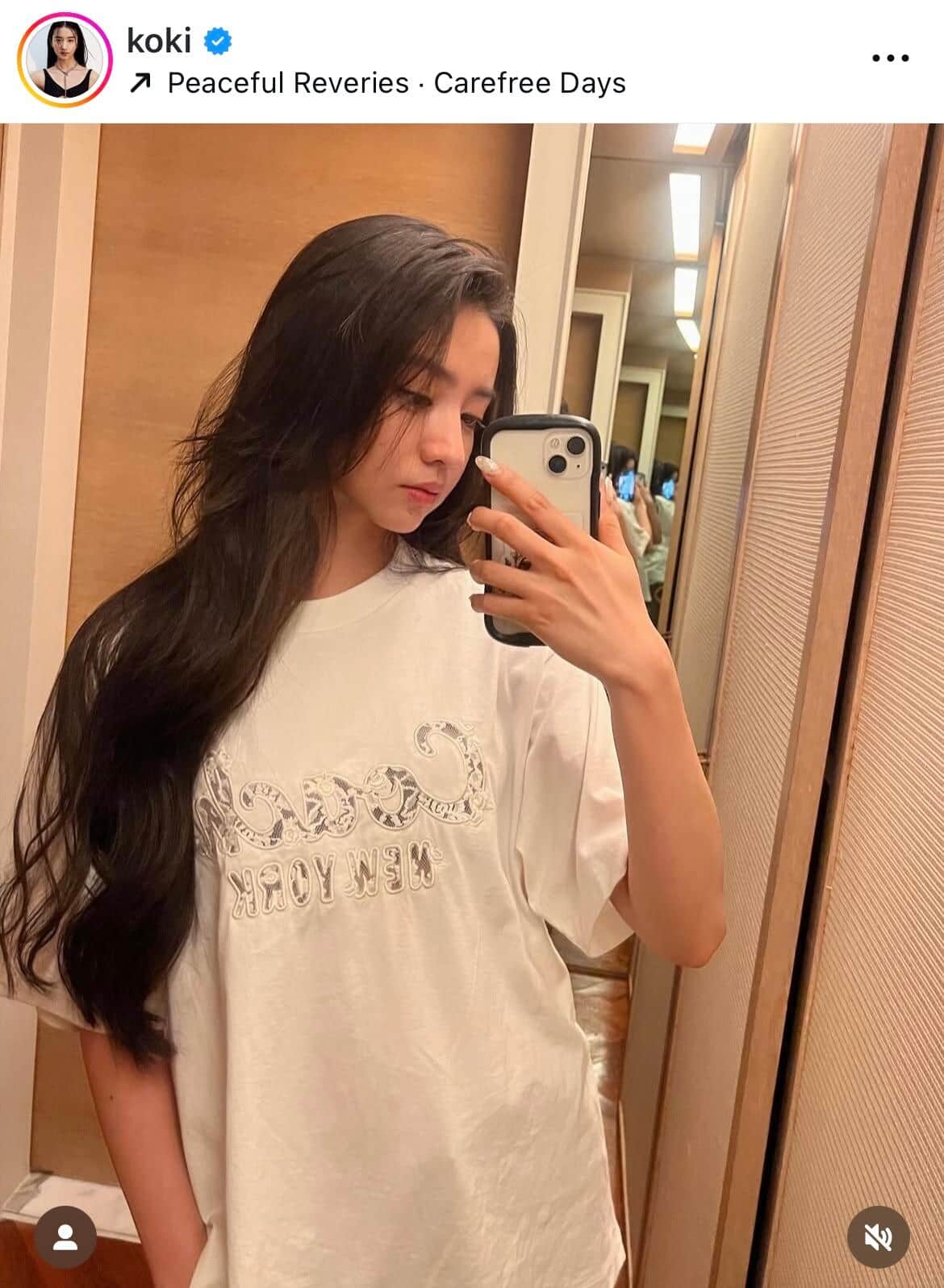 Kokiさんのインスタグラム（＠koki）より