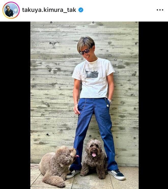 木村拓哉さんのインスタグラム（＠takuya.kimura_tak）より