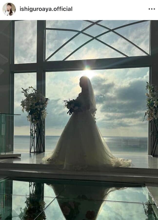 石黒彩さんのインスタグラム（＠ishiguroaya.official）より