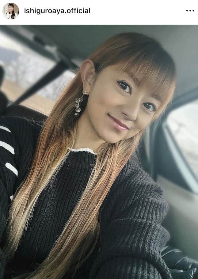 石黒彩さんのインスタグラム（＠ishiguroaya.official）より