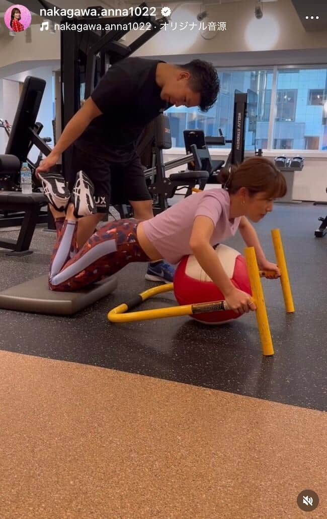 中川安奈さんのインスタグラム（＠nakagawa.anna1022）より