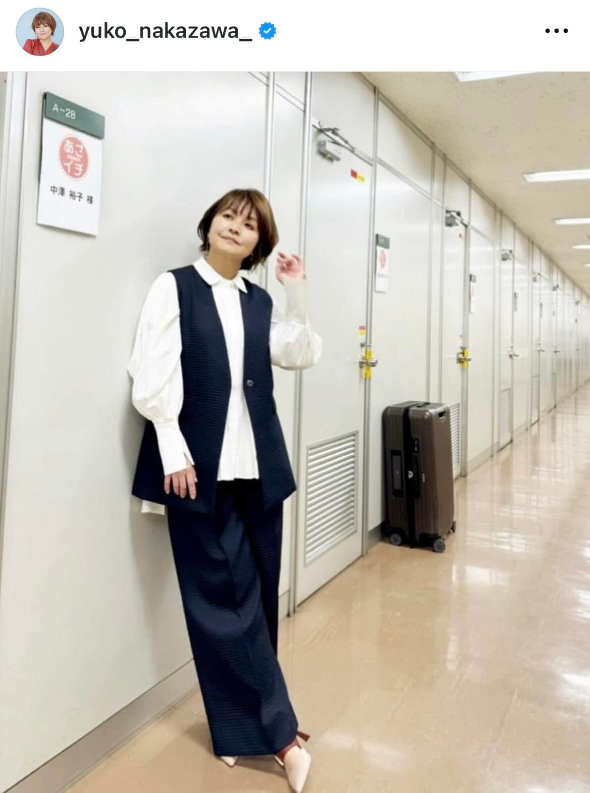 モー娘。OG中澤裕子51歳、変わらぬ美しさ　仕事終えてポツリ...「いつも全力。じゃないと後悔もできない」