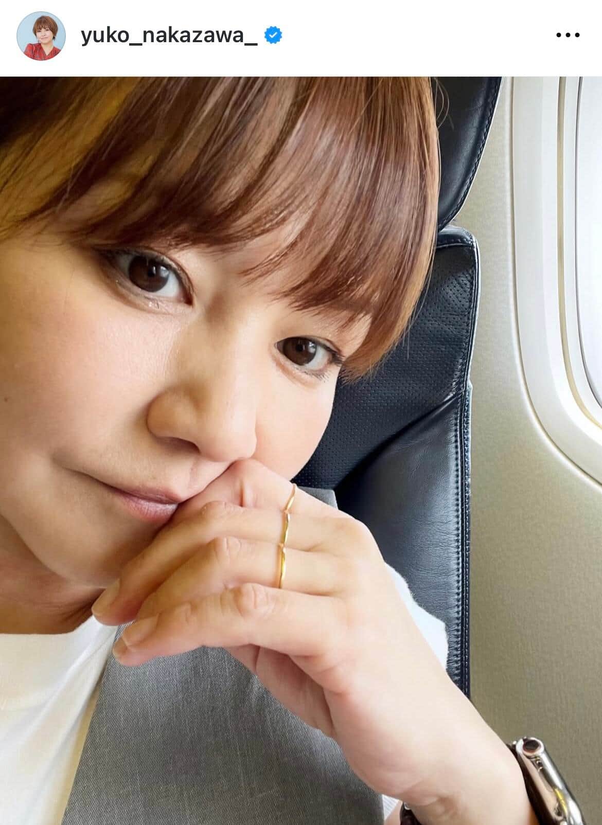中澤裕子さんのインスタグラム（＠yuko_nakazawa_）より