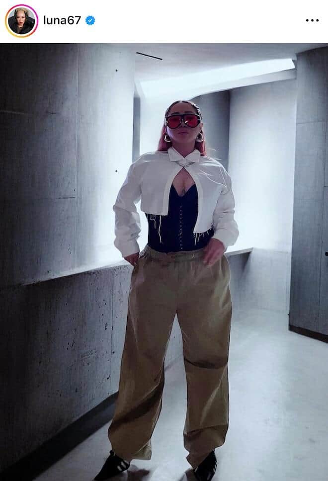 LUNAさんのインスタグラム（＠luna67）より