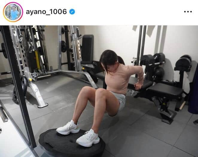 園田彩乃選手のインスタグラム（＠ayano_1006）より