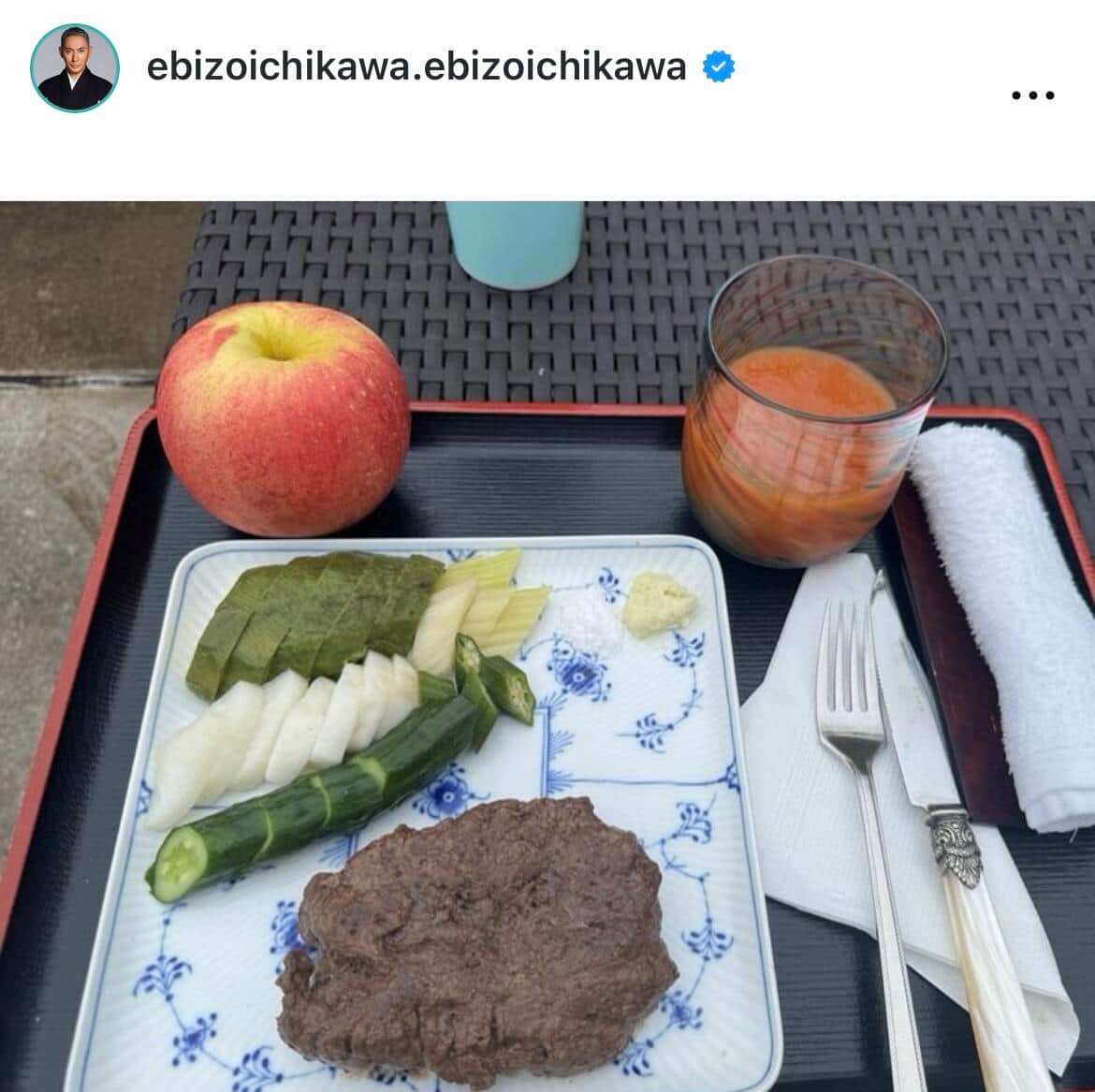 市川團十郎さんのインスタグラム（＠ebizoichikawa.ebizoichikawa）より