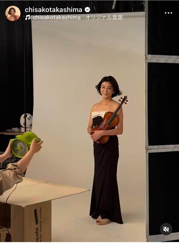 高嶋ちさ子さんのインスタグラム（＠chisakotakashima）より