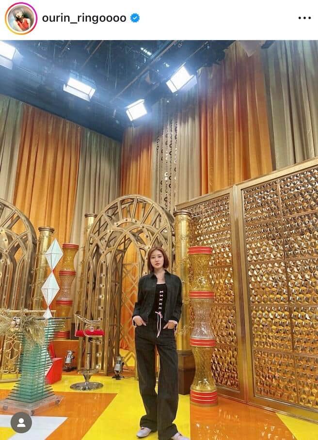 王林さんのインスタグラム（＠ourin_ringoooo）より