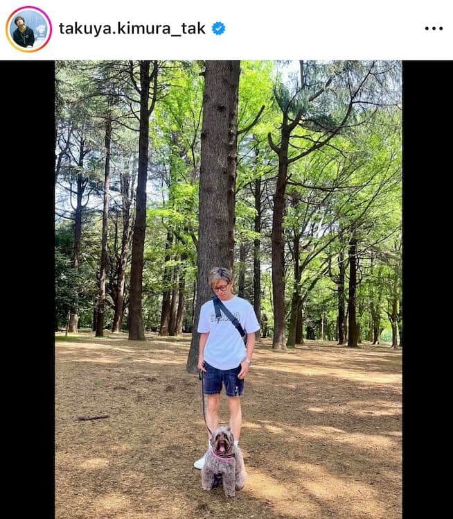 木村拓哉さんのインスタグラム（＠takuya.kimura_tak）より