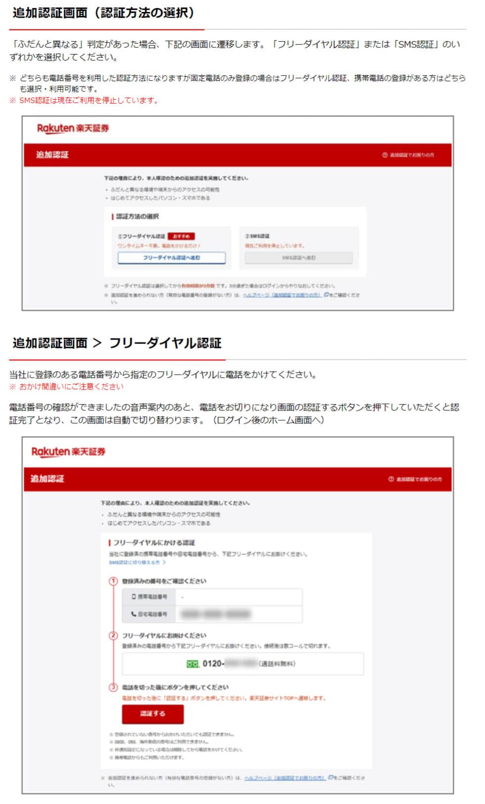 楽天証券の公式サイトより
