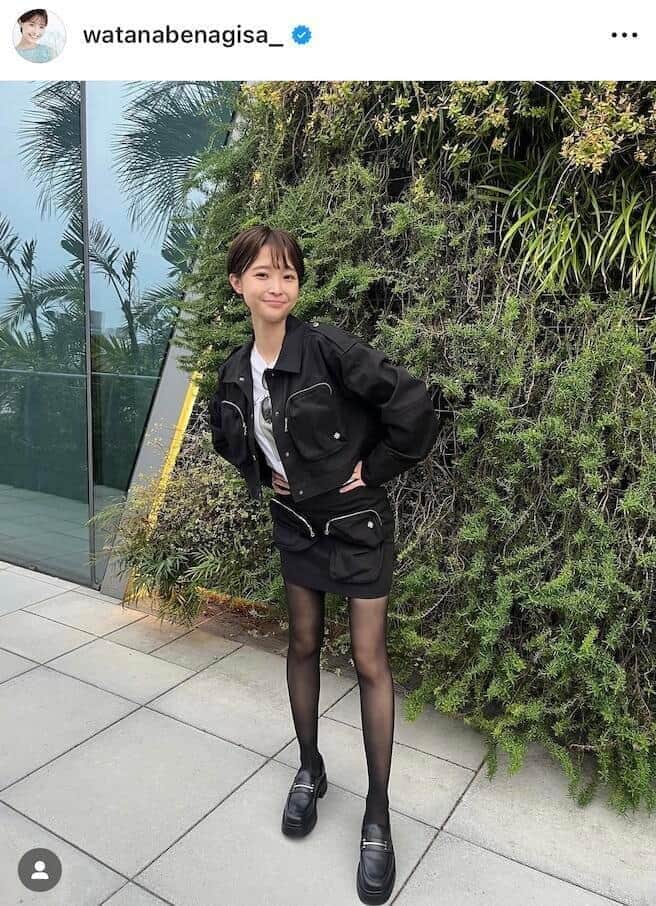 渡邊渚さんのインスタグラム（＠watanabenagisa_）より