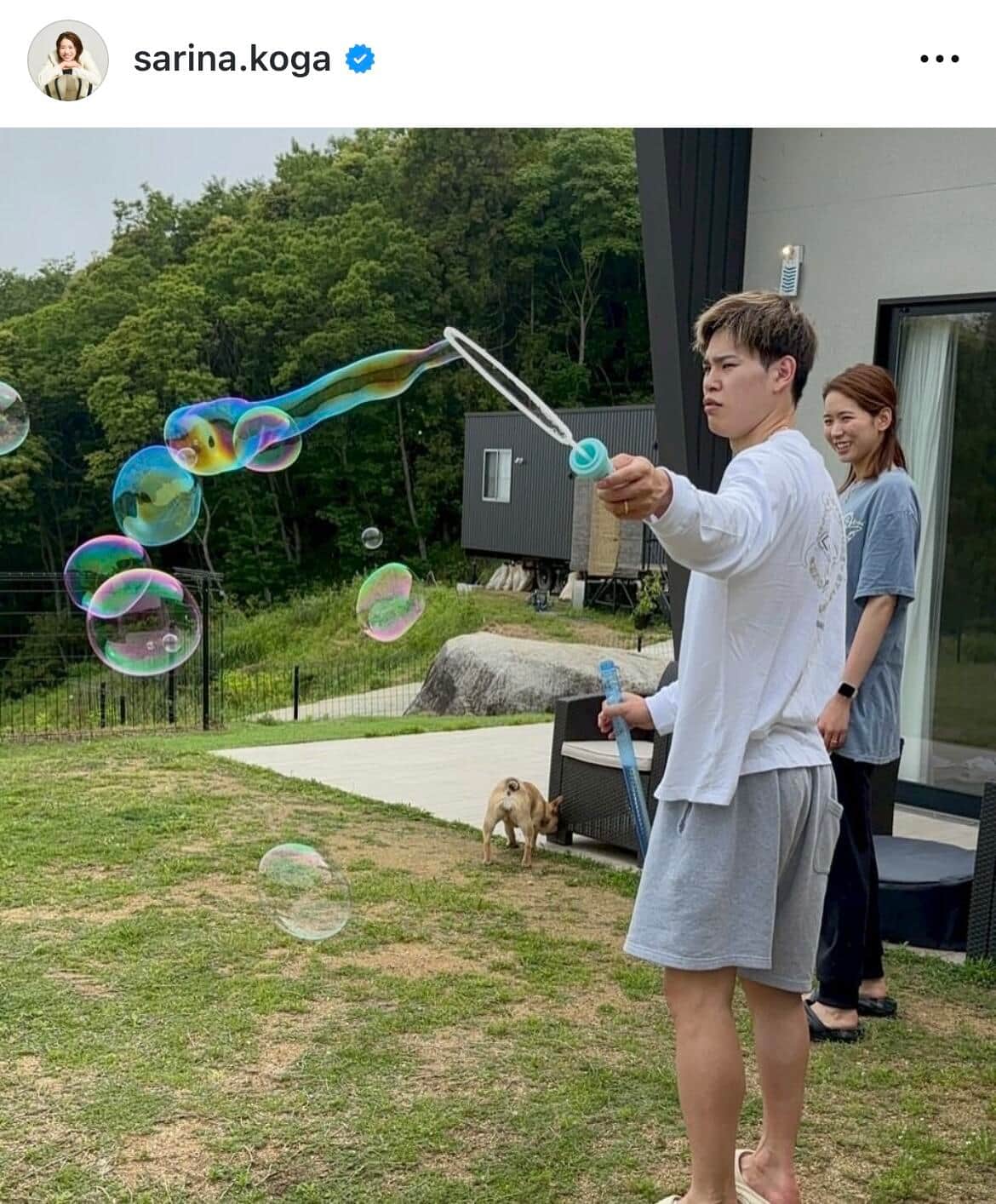 古賀紗理那さんのインスタグラム（＠sarina.koga）より