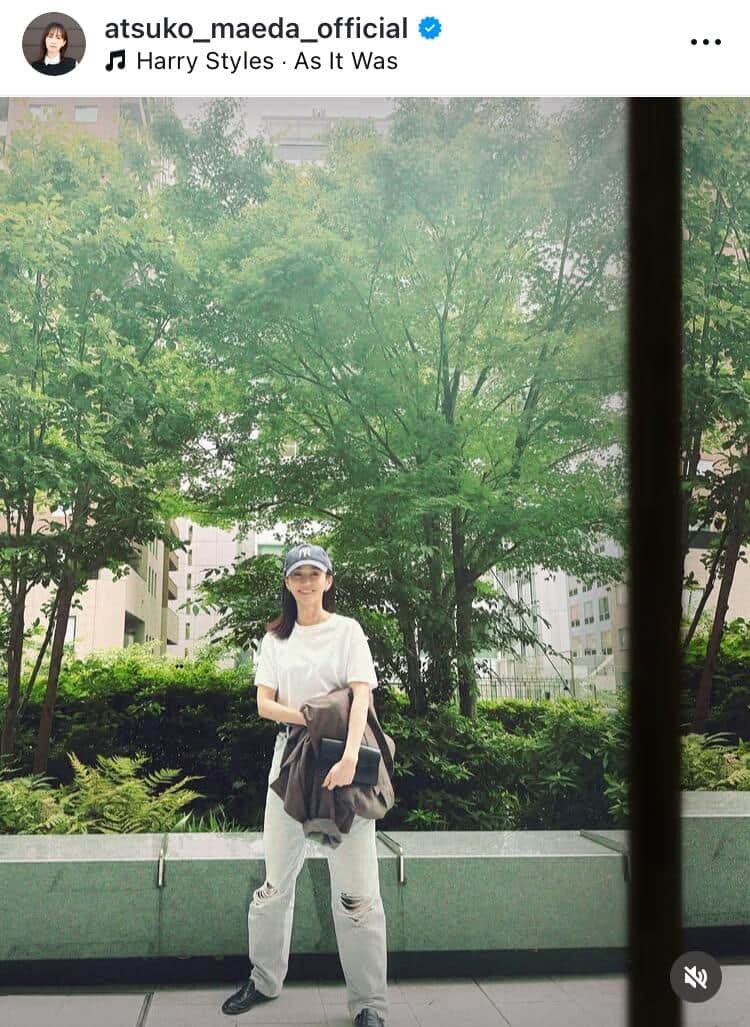 前田敦子さんのインスタグラム（＠atsuko_maeda_official）より
