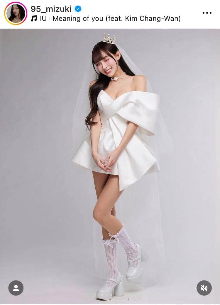 リン・シャンさんのインスタグラム（＠95_mizuki）より