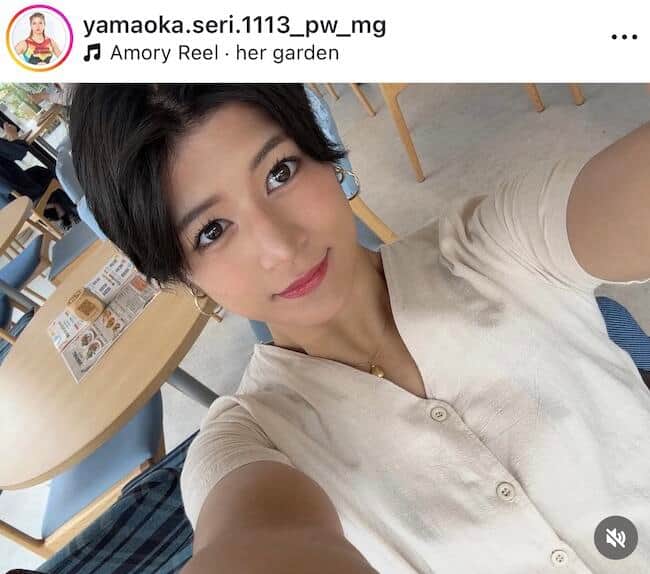 18歳美女プロレスラー・山岡聖怜、黒タンクトップからのぞくバキバキ肉体に反響「イケメンすぎる！」