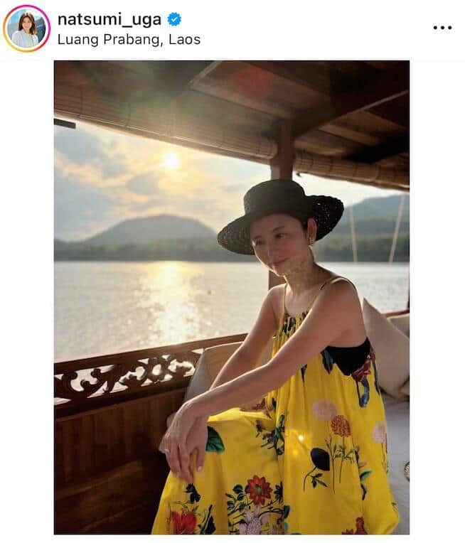 宇賀なつみさんのインスタグラム（＠natsumi_uga）より