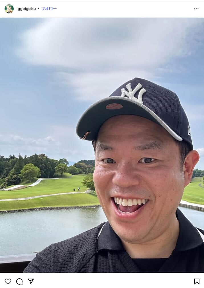 ダイアン・津田「こっちガン見して...」「マジ怖すぎ」　ゴルフ打ちっぱなしでの出来事に恐怖「気味悪い」