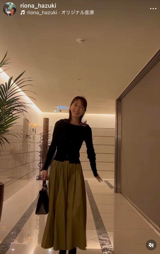 葉月里緒奈さんのインスタグラム（＠riona_hazuki）より