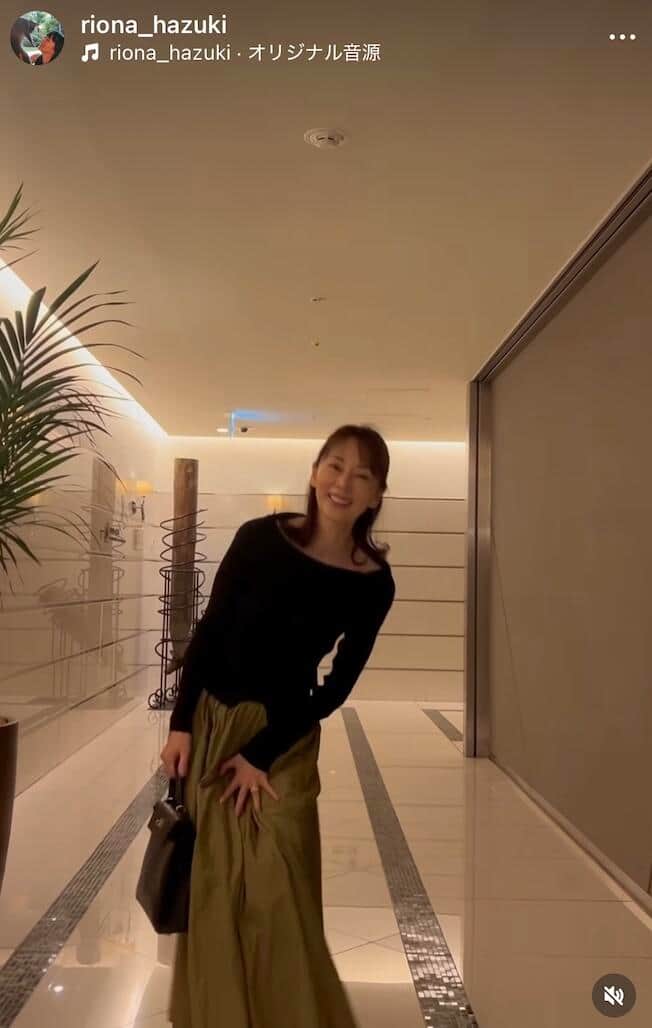 葉月里緒奈さんのインスタグラム（＠riona_hazuki）より