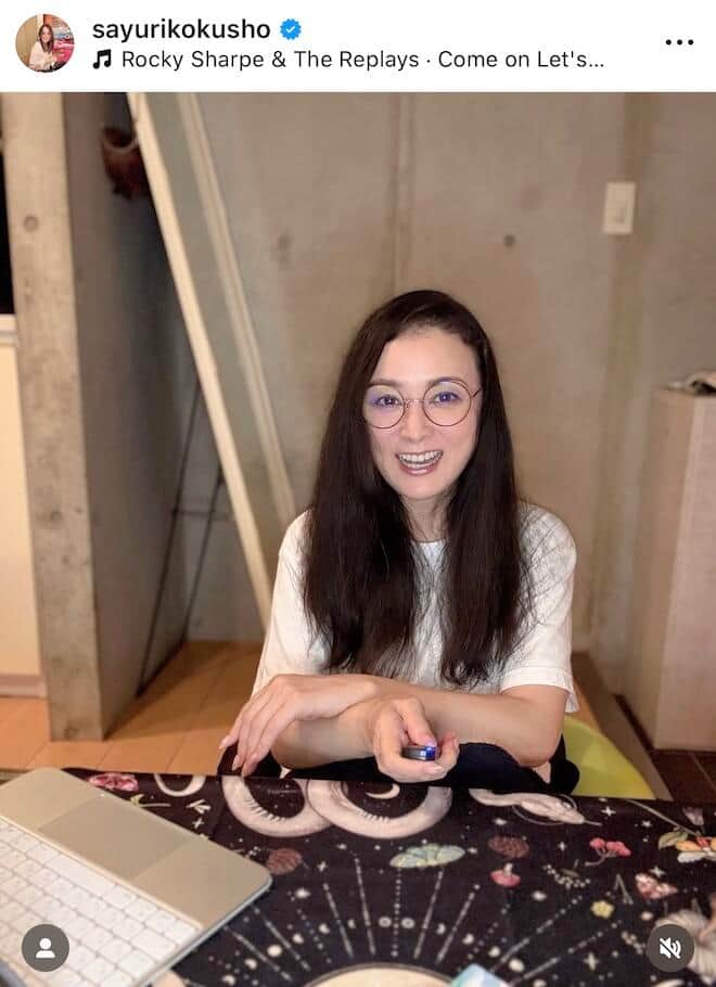 国生さゆりさんのインスタグラム（＠sayurikokusho）より