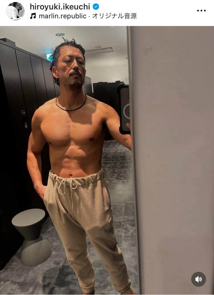 池内博之さんのインスタグラム（＠hiroyuki.ikeuchi）より