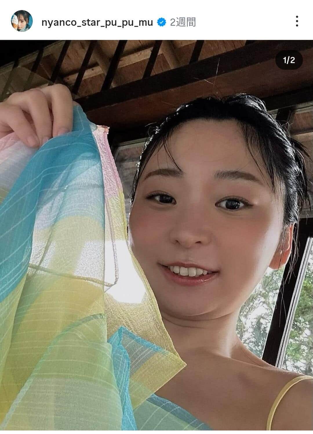 アンゴラ村長さんのインスタグラム（＠nyanco_star_pu_pu_mu）より