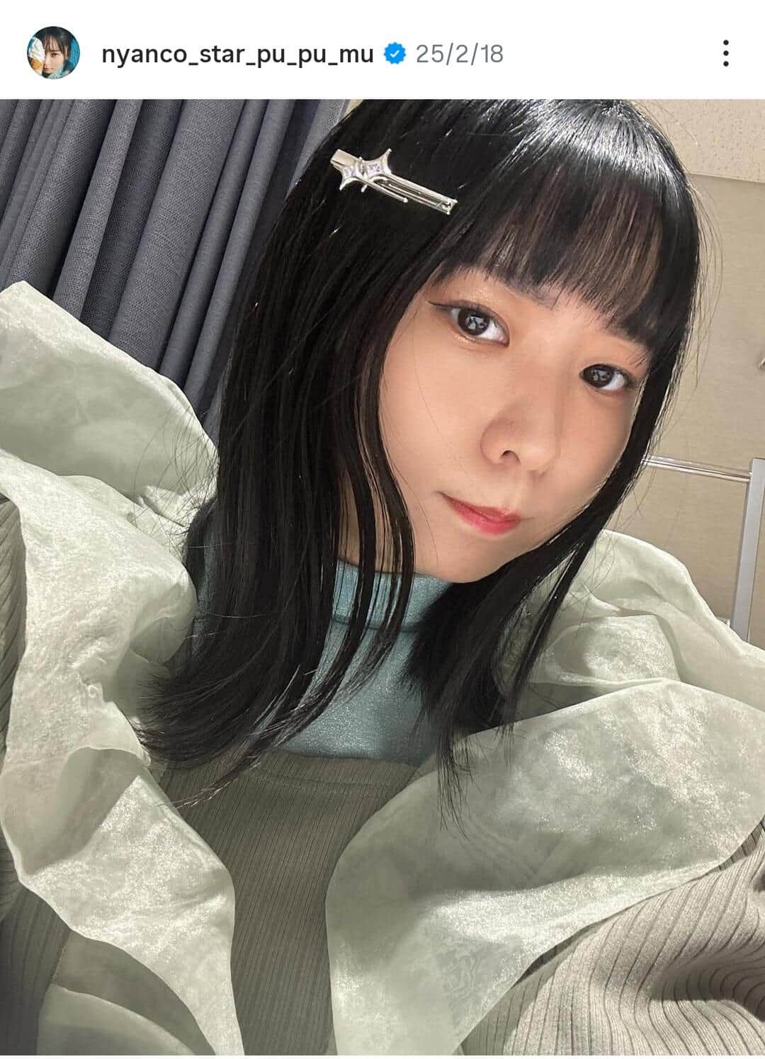 アンゴラ村長さんのインスタグラム（＠nyanco_star_pu_pu_mu）より