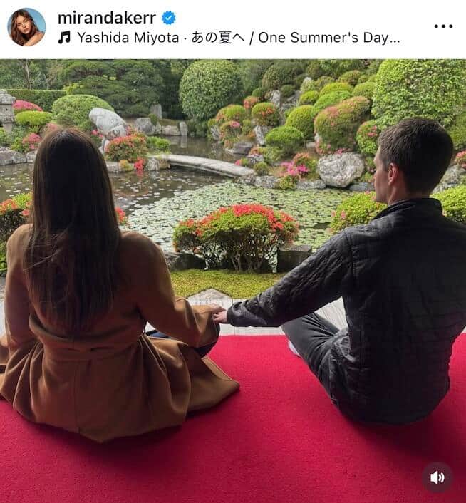 ミランダ・カーさんのインスタグラム（＠mirandakerr）より