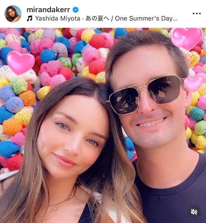 ミランダ・カーさんのインスタグラム（＠mirandakerr）より