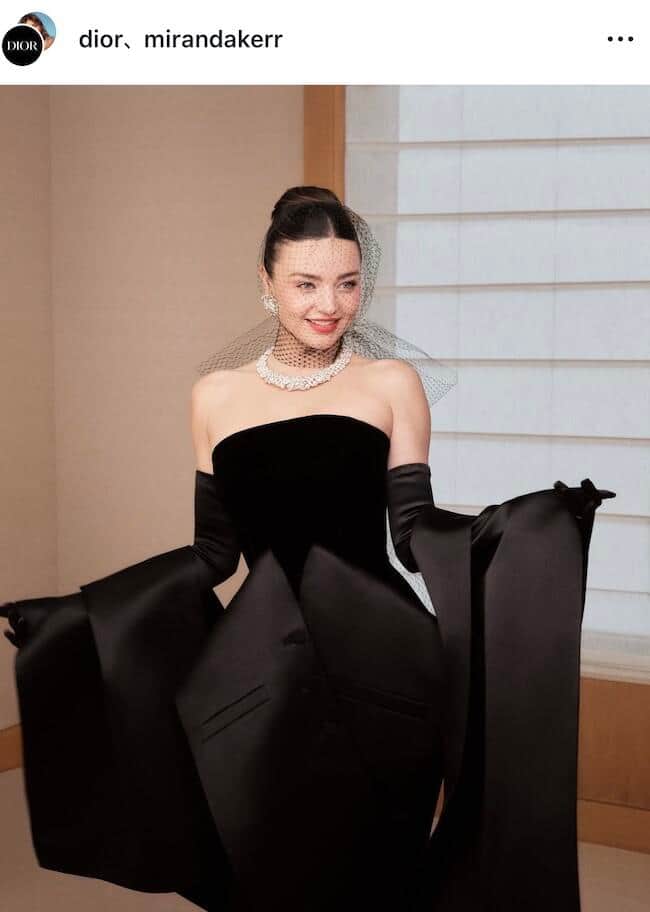 ミランダ・カーさんのインスタグラム（＠mirandakerr）より