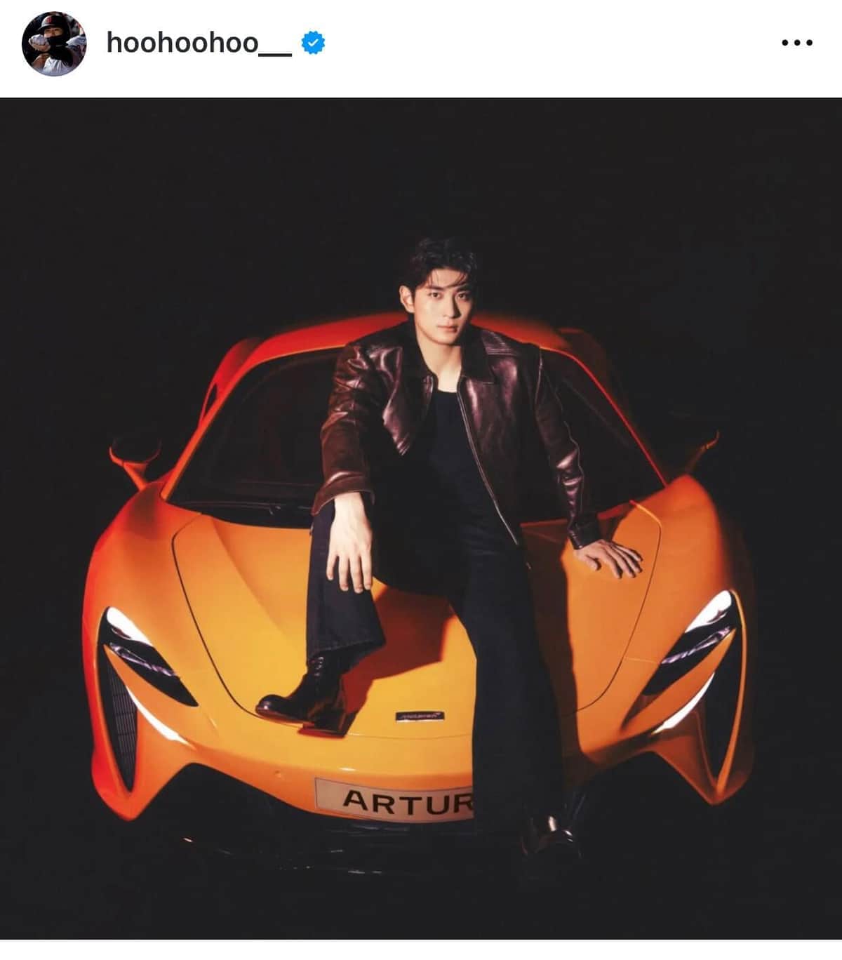 モデルを務めるイ（本人インスタグラムより）