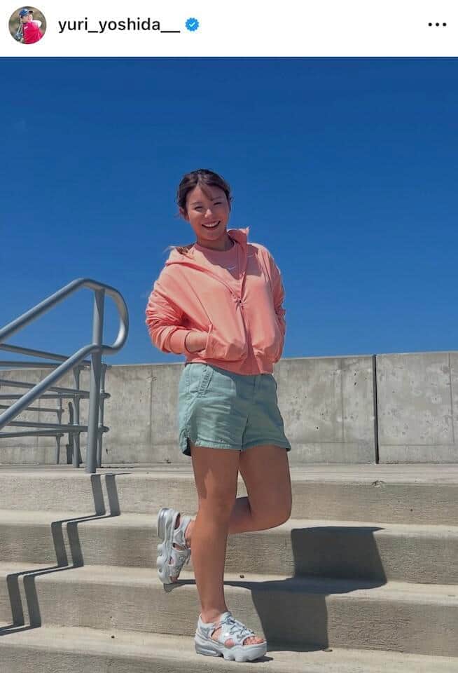 吉田優利選手のインスタグラム（＠yuri_yoshida__）より